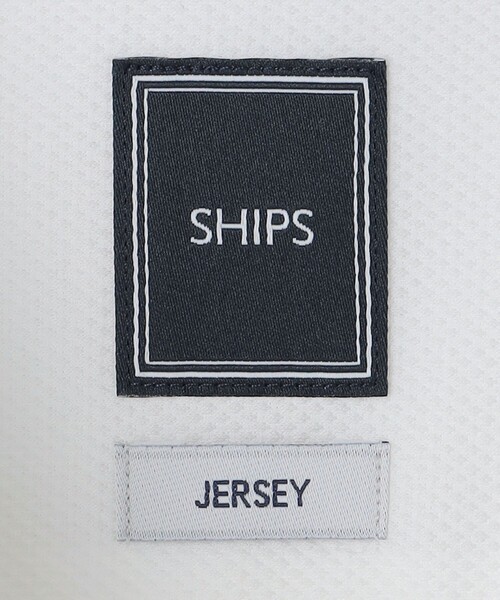 SHIPS(シップス)の「MADE IN JAPAN ホワイト ジャージー ワンピースカラー シャツ(Tシャツ/カットソー・メンズ・ホワイト・LARGE/SMALL/MEDIUM/X-LARGE)」の4枚目の写真