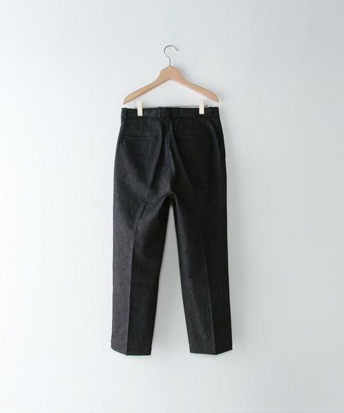 Steven Alan（スティーブンアラン）の「＜Steven Alan＞ DENIM 1PLEAT BAGGY TAPERED◆（デニムパンツ・メンズ・ネイビー・MEDIUM/LARGE/SMALL/X-LARGE）」の2枚目の写真