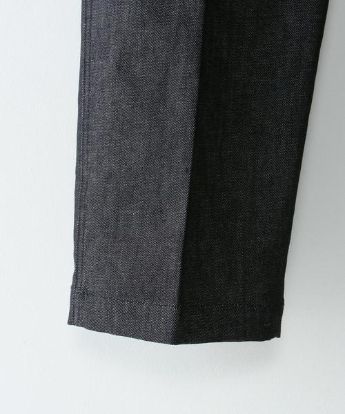 Steven Alan（スティーブンアラン）の「＜Steven Alan＞ DENIM 1PLEAT BAGGY TAPERED◆（デニムパンツ・メンズ・ネイビー・MEDIUM/LARGE/SMALL/X-LARGE）」の7枚目の写真