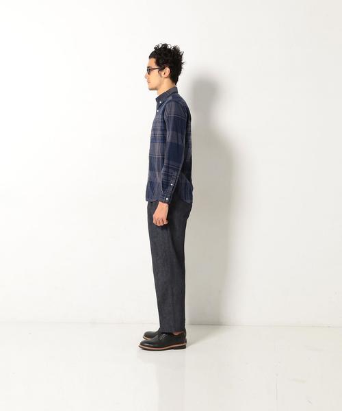Steven Alan（スティーブンアラン）の「＜Steven Alan＞ DENIM 1PLEAT BAGGY TAPERED◆（デニムパンツ・メンズ・ネイビー・MEDIUM/LARGE/SMALL/X-LARGE）」の10枚目の写真