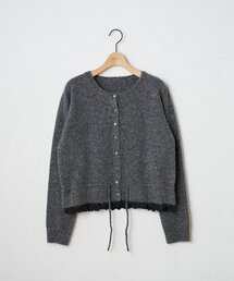 【WEB限定】裾レースカーディガン
