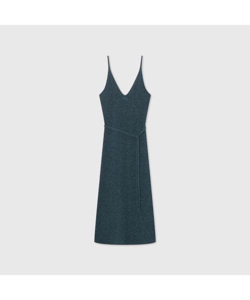 LOOKAST(ルックキャスト)の「モヘアレイヤードニットドレス_ブルーグリーン / MOHAIR LAYERED KNIT DRESS_BLUE GREEN(ワンピース・レディース・ブルーグリーン・MEDIUM/SMALL)」の1枚目の写真