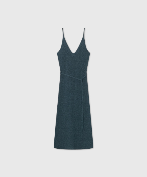 LOOKAST(ルックキャスト)の「モヘアレイヤードニットドレス_ブルーグリーン / MOHAIR LAYERED KNIT DRESS_BLUE GREEN(ワンピース・レディース・ブルーグリーン・MEDIUM/SMALL)」の2枚目の写真