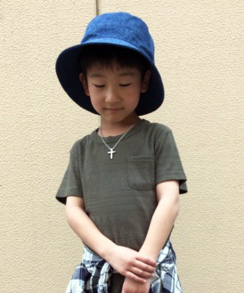 VENCEEXCHANGE（ヴァンスエクスチェンジ）の「kids オルテガ柄半袖T             （Tシャツ/カットソー・キッズ・ブラック/オリーブ/オフホワイト・130cm/120cm/140cm/150cm）」の3枚目の写真