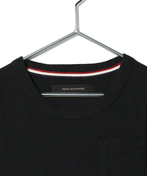 VENCEEXCHANGE（ヴァンスエクスチェンジ）の「kids オルテガ柄半袖T             （Tシャツ/カットソー・キッズ・ブラック/オリーブ/オフホワイト・130cm/120cm/140cm/150cm）」の5枚目の写真