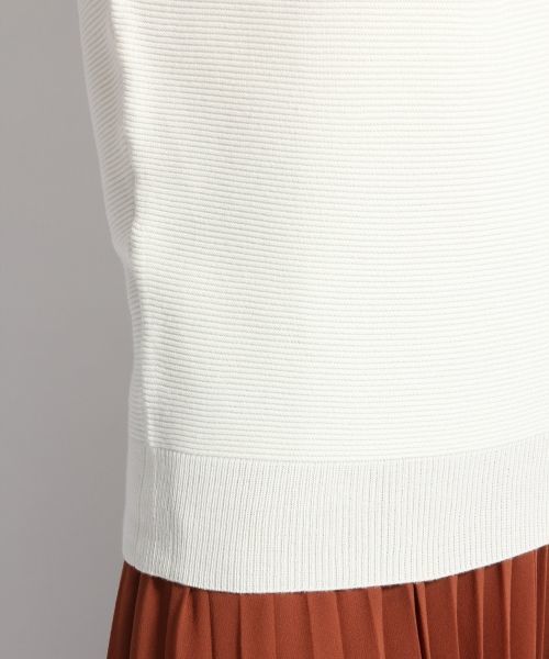 A part by(アパートバイ)の「12GAcRyガーターBNFS 727077 (ニット/セーター・レディース・オレンジ/グレー/ホワイト/ブラウン・FREE)」の10枚目の写真