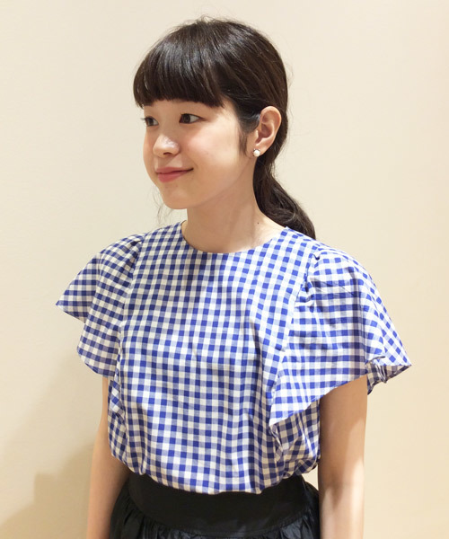 MACKINTOSH PHILOSOPHY(マッキントッシュ フィロソフィー)の「【ウォッシャブル】リネンシャンブレーギンガムブラウス(シャツ/ブラウス・レディース・ブルー/ブラック/カーキ・36/38)」の15枚目の写真