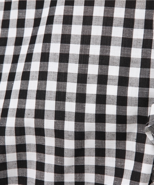 MACKINTOSH PHILOSOPHY(マッキントッシュ フィロソフィー)の「【ウォッシャブル】リネンシャンブレーギンガムブラウス(シャツ/ブラウス・レディース・ブルー/ブラック/カーキ・36/38)」の14枚目の写真