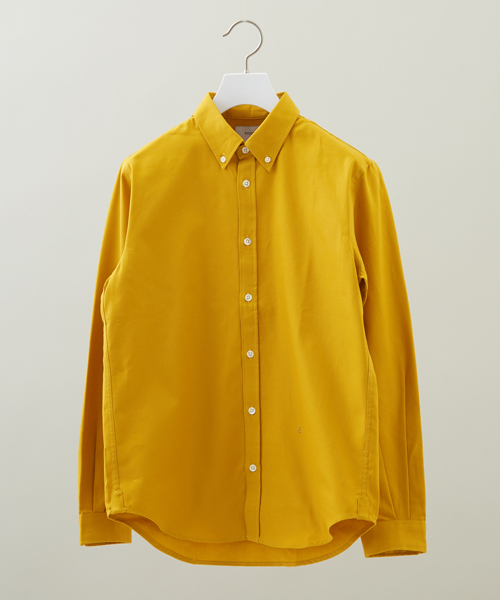 STUDIOUS（ステュディオス）の「エンブロイダリーカラーNEWオックスシャツ（シャツ/ブラウス・メンズ・グリーン/レッド/オフホワイト/ブルー/ベージュ/ネイビー/マスタード/オレンジ/サックスブルー・1/3/2）」の7枚目の写真