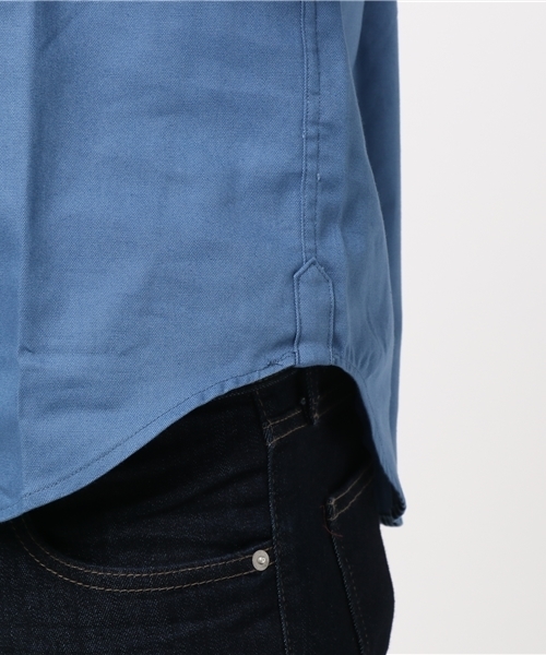 STUDIOUS（ステュディオス）の「エンブロイダリーカラーNEWオックスシャツ（シャツ/ブラウス・メンズ・グリーン/レッド/オフホワイト/ブルー/ベージュ/ネイビー/マスタード/オレンジ/サックスブルー・1/3/2）」の15枚目の写真