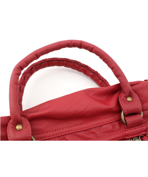 And A（アンドエー）の「ポーチミニショルダー（ショルダーバッグ・レディース・ブラック/ライトブラウン/パープル/レッド・FREE）」の7枚目の写真