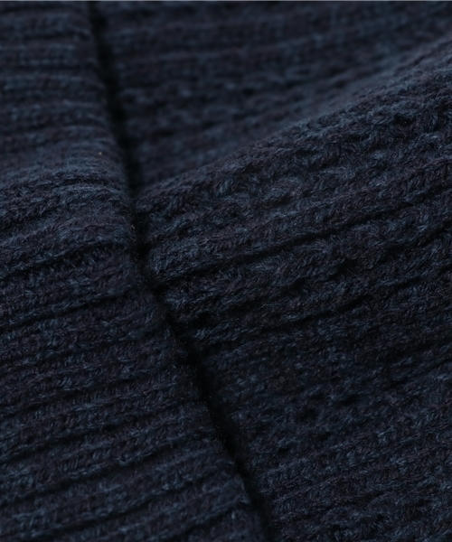 cepo（セポ）の「ヒキソロエニットボウ（ニットキャップ/ビーニー・レディース・ネイビー/ベージュ/グレー・FREE）」の4枚目の写真