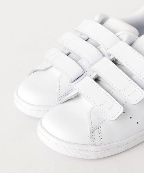 adidas（アディダス）の「【ADIDAS(アディダス)】スタンスミス 14cm-16cm（スニーカー・キッズ・ホワイト/ブラック・15cm/14cm/16cm）」の4枚目の写真