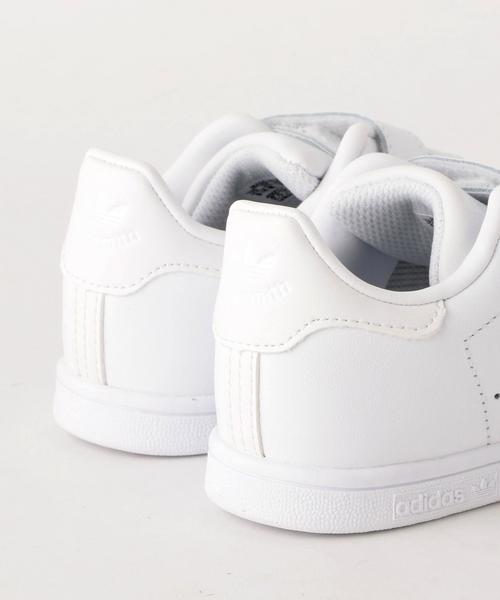 adidas（アディダス）の「【ADIDAS(アディダス)】スタンスミス 14cm-16cm（スニーカー・キッズ・ホワイト/ブラック・15cm/14cm/16cm）」の5枚目の写真