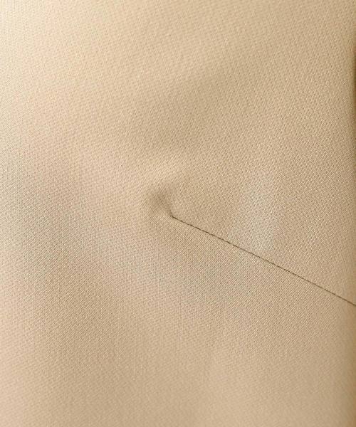 PourVous（プールヴー）の「ミニ丈&七分袖 フォーマル リボンスリーブ 大きいサイズ 結婚式 ワンピースドレス オケージョンドレス お呼ばれ 二次会 成人式 （ドレス・レディース・ベージュ/ネイビー/グレー・L/M/XL/S/4L/XXL）」の9枚目の写真