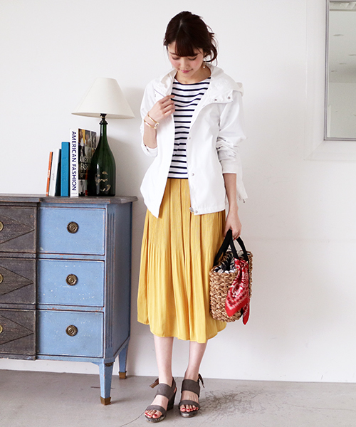 N.（N. Natural Beauty Basic）（エヌエヌナチュラルビューティーベーシック）の「マウンテンパーカー（ブルゾン・レディース・ベージュ/ネイビー/ホワイト・MEDIUM）」の19枚目の写真