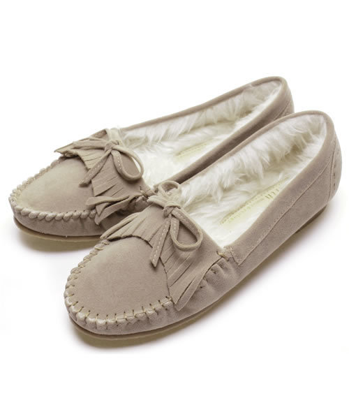 earth music&ecology（アースミュージックアンドエコロジー）の「I-Fur/Moccasin(all)（その他シューズ・レディース・キャメル/ブラウン/ベージュ・SMALL/LARGE/MEDIUM）」の2枚目の写真