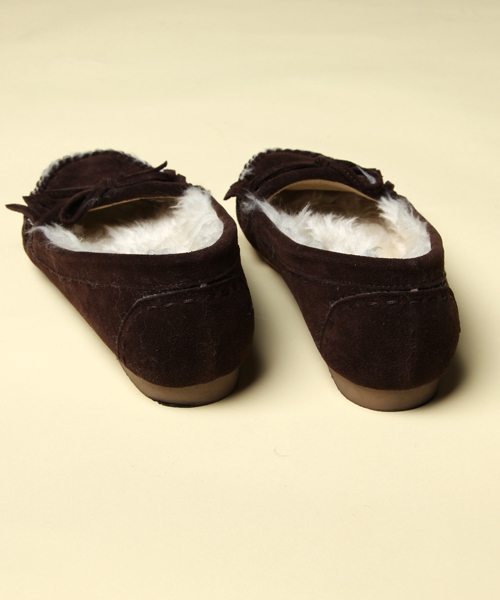 earth music&ecology（アースミュージックアンドエコロジー）の「I-Fur/Moccasin(all)（その他シューズ・レディース・キャメル/ブラウン/ベージュ・SMALL/LARGE/MEDIUM）」の5枚目の写真