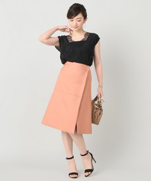 FIGARO Paris（フィガロパリ）の「リバーレースシルクブラウス◆（シャツ/ブラウス・レディース・ブラック/スカイブルー・FREE）」の5枚目の写真
