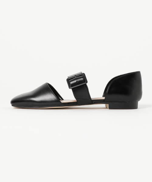 CHARLES & KEITH（チャールズ & キース）の「バックルドルセーフラット / BUCKLED D'ORSAY FLATS（パンプス・レディース・ブルーグリーン/シルバー/ブラック・24.5cm/24cm/22.5cm/23.5cm/23cm）」の11枚目の写真