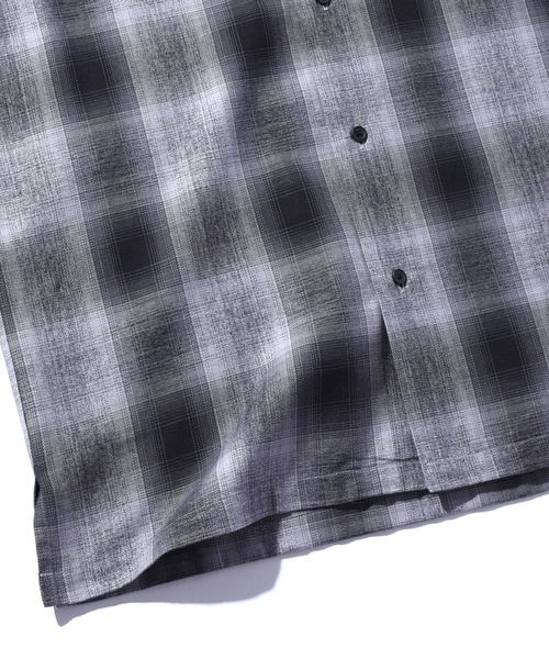 SHIPS JET BLUE（シップスジェットブルー）の「SHIPS JET BLUE: キャンプカラー オンブレチェックシャツ（シャツ/ブラウス・メンズ・グレー/マスタード/ピンク・MEDIUM/SMALL/LARGE）」の10枚目の写真