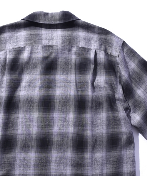 SHIPS JET BLUE（シップスジェットブルー）の「SHIPS JET BLUE: キャンプカラー オンブレチェックシャツ（シャツ/ブラウス・メンズ・グレー/マスタード/ピンク・MEDIUM/SMALL/LARGE）」の6枚目の写真