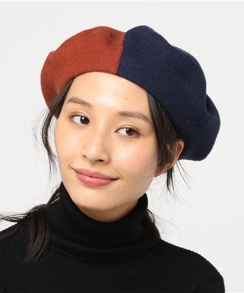 SPIGA（スピーガ）の「ﾊﾞｲｶﾗｰﾍﾞﾚｰ帽（ハンチング/ベレー帽）」 - WEAR