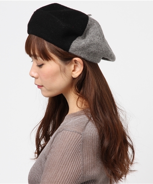 SPIGA（スピーガ）の「ﾊﾞｲｶﾗｰﾍﾞﾚｰ帽（ハンチング/ベレー帽）」 - WEAR