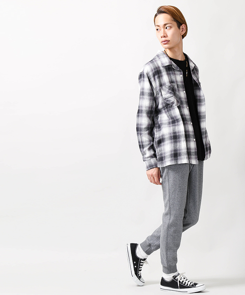 WEGO(ウィゴー)の「WEGO/イージージョガーパンツ(その他パンツ・メンズ・ブラック/杢グレー/その他1・MEDIUM/LARGE)」の19枚目の写真