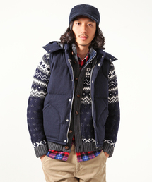 SHIPS | SHIPS AUTHENTIC: “GORE-TEX” ウール/ダウンベスト■(ダウンベスト)