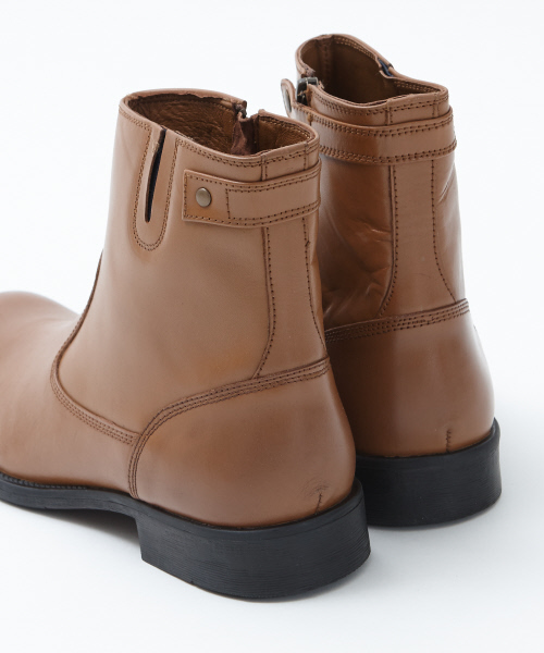 alfredoBANNISTER(アルフレッドバニスター)の「サイドジップペコスブーツ(ブーツ・メンズ・キャメル・39/40/41/42/43)」の2枚目の写真