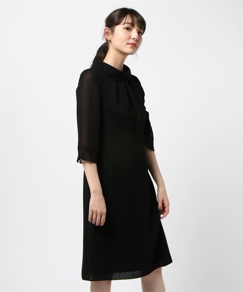 Social ソシアル の 夏物ワンピース サマードレス結婚式 礼服 喪服 多くの場面で着用できる ワンピース Wear