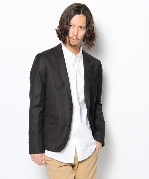 WEGO(ウィゴー)の「ノッチド2Bテーラードジャケット(テーラードジャケット・メンズ・ブラック/ライトグレー/ターコイズブルー・SMALL/MEDIUM/LARGE)」の7枚目の写真