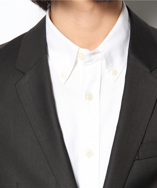 WEGO(ウィゴー)の「ノッチド2Bテーラードジャケット(テーラードジャケット・メンズ・ブラック/ライトグレー/ターコイズブルー・SMALL/MEDIUM/LARGE)」の8枚目の写真