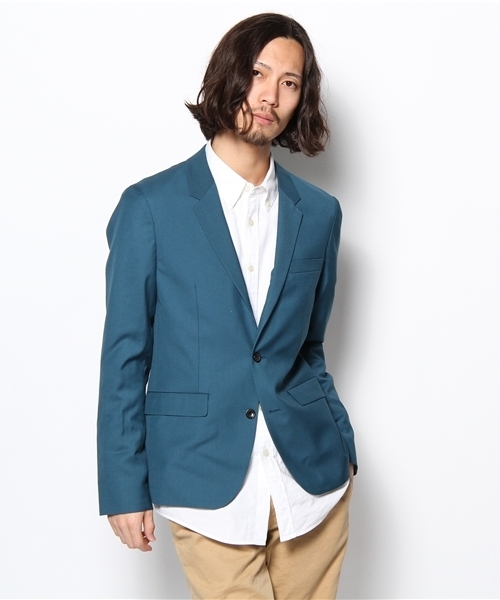 WEGO(ウィゴー)の「ノッチド2Bテーラードジャケット(テーラードジャケット・メンズ・ブラック/ライトグレー/ターコイズブルー・SMALL/MEDIUM/LARGE)」の12枚目の写真