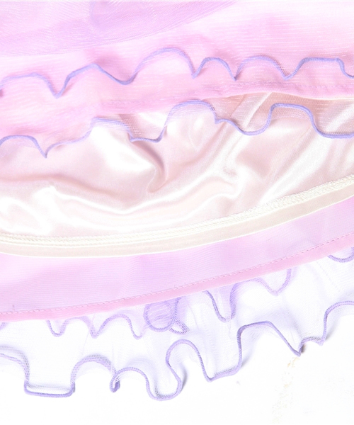 one after another NICE CLAUP(ワンアフターアナザーナイスクラップ)の「フワフワチュールスカート(スカート・レディース・クリーム/パープル/ブラック・FREE)」の7枚目の写真