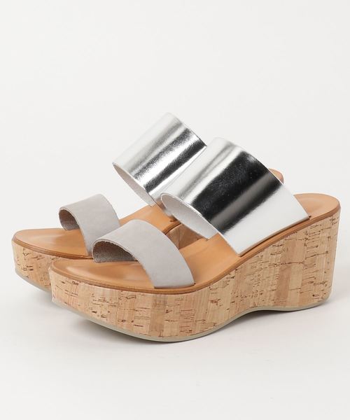 Fabio Rusconi ファビオルスコーニ の Fabio Rusconi ファビオ ルスコーニ ウェッジコルクソールサンダル サンダル Wear