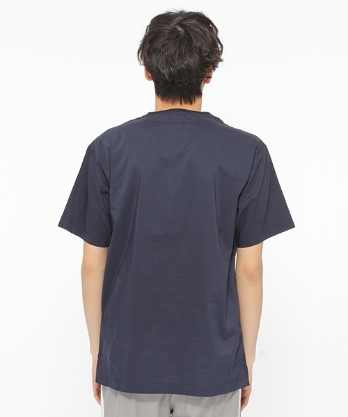 LAKOLE(ラコレ)の「ポプリンプルオーバーTシャツ / LAKOLE(Tシャツ/カットソー・メンズ・ホワイト/ブラック/ネイビー・LARGE/MEDIUM)」の9枚目の写真