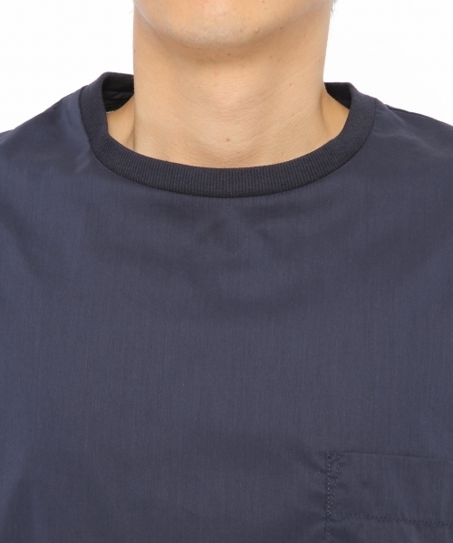 LAKOLE(ラコレ)の「ポプリンプルオーバーTシャツ / LAKOLE(Tシャツ/カットソー・メンズ・ホワイト/ブラック/ネイビー・LARGE/MEDIUM)」の10枚目の写真