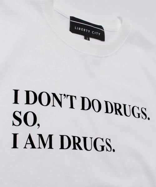 LIBERTY CITY（リバティシティ）の「【LIBERTY CITY/リバティーシティ】 [DRUGS] Tシャツ（Tシャツ/カットソー・メンズ・ホワイト/ブラック/グレー・LARGE/SMALL/MEDIUM）」の6枚目の写真