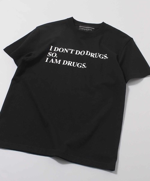 LIBERTY CITY（リバティシティ）の「【LIBERTY CITY/リバティーシティ】 [DRUGS] Tシャツ（Tシャツ/カットソー・メンズ・ホワイト/ブラック/グレー・LARGE/SMALL/MEDIUM）」の12枚目の写真