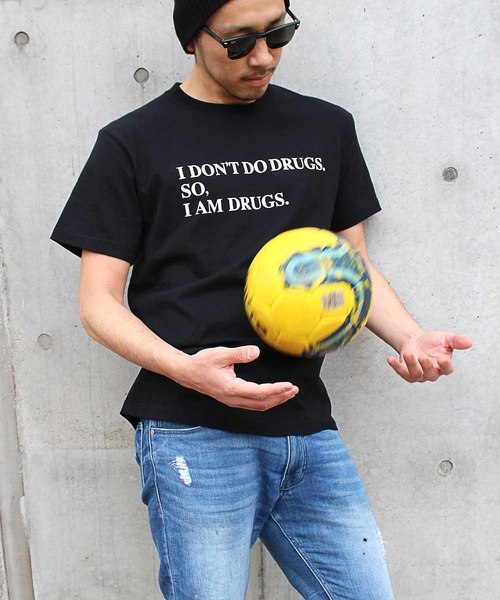 LIBERTY CITY（リバティシティ）の「【LIBERTY CITY/リバティーシティ】 [DRUGS] Tシャツ（Tシャツ/カットソー・メンズ・ホワイト/ブラック/グレー・LARGE/SMALL/MEDIUM）」の13枚目の写真