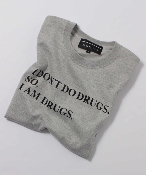 LIBERTY CITY（リバティシティ）の「【LIBERTY CITY/リバティーシティ】 [DRUGS] Tシャツ（Tシャツ/カットソー・メンズ・ホワイト/ブラック/グレー・LARGE/SMALL/MEDIUM）」の18枚目の写真