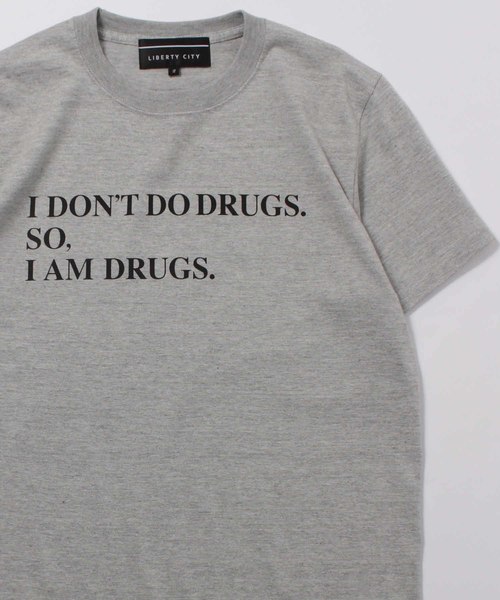 LIBERTY CITY（リバティシティ）の「【LIBERTY CITY/リバティーシティ】 [DRUGS] Tシャツ（Tシャツ/カットソー・メンズ・ホワイト/ブラック/グレー・LARGE/SMALL/MEDIUM）」の19枚目の写真