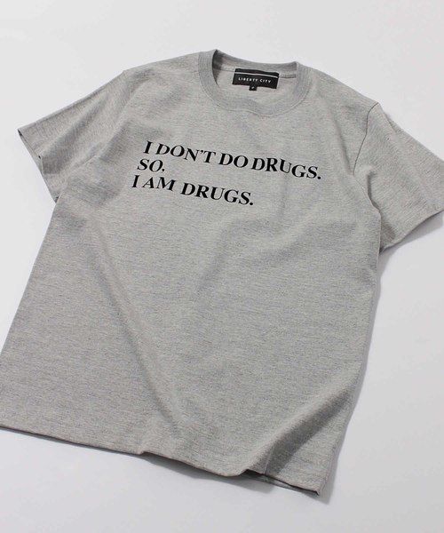 LIBERTY CITY（リバティシティ）の「【LIBERTY CITY/リバティーシティ】 [DRUGS] Tシャツ（Tシャツ/カットソー・メンズ・ホワイト/ブラック/グレー・LARGE/SMALL/MEDIUM）」の21枚目の写真