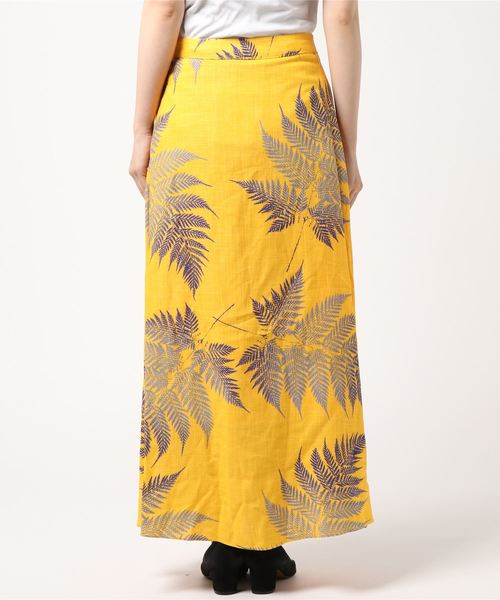 美品。AMERI HERBAL LINEN SKIRT リネンスカート　S Ameri（アメリ）の「HERBAL LINEN SKIRT（スカート）」 - WEAR