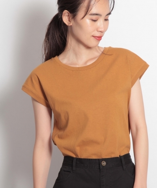 niko and（ニコアンド）の「USAコットンフレンチ袖UVプルオーバー