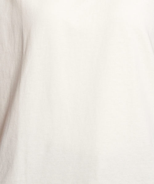 niko and...（ニコアンド）の「USAコットンフレンチ袖UVプルオーバー（Tシャツ/カットソー・レディース・ダークブラウン/レッド/マスタード/アイボリー/ベージュ/ブラック・MEDIUM/LARGE）」の18枚目の写真