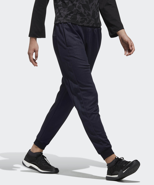 adidas（アディダス）の「W SPORT ID ブライトピケジョガーパンツ（その他パンツ・レディース・ブラック/ネイビー・SMALL/MEDIUM/LARGE/X-LARGE）」の2枚目の写真