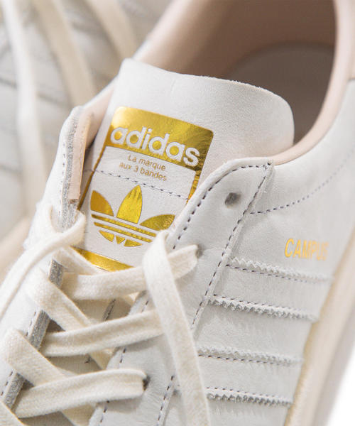 adidas Originals（アディダスオリジナルス）の「【別注】 ＜adidas Originals(アディダス)＞ CAMPUS/キャンパス ◆（スニーカー・メンズ・オフホワイト・27.5/27/28.5/26/25.5/26.5/28）」の5枚目の写真